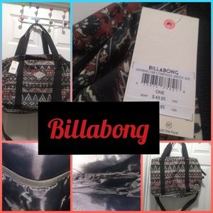 Brand New with Tags Billabong overnight bag